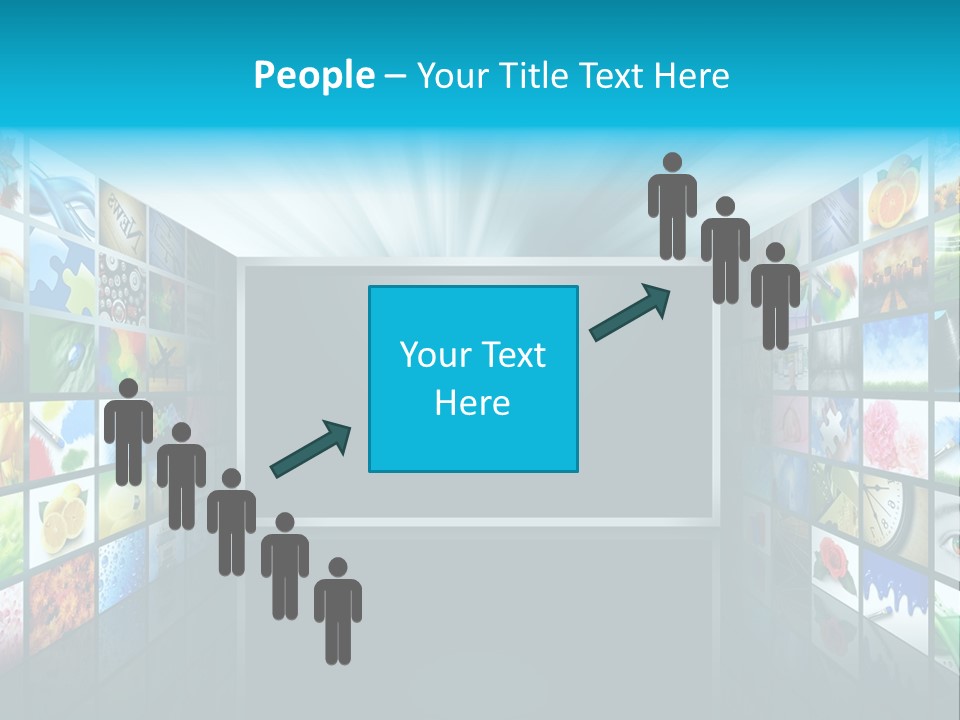 Web Movie Computer PowerPoint Template