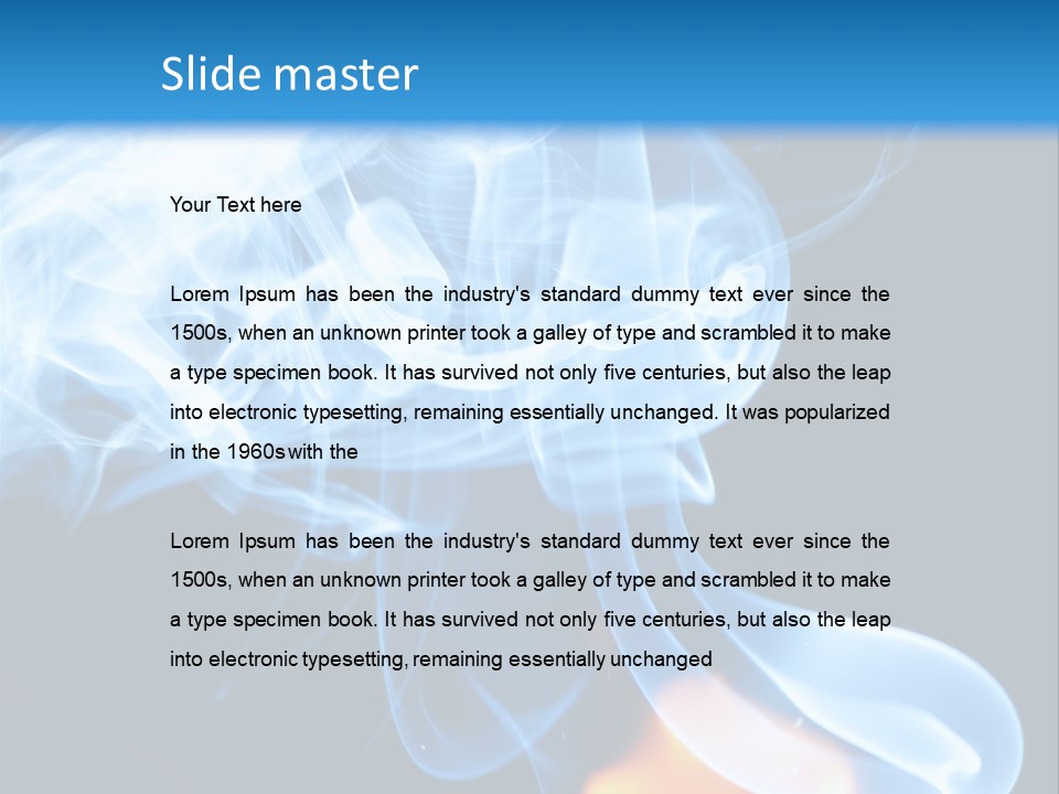 Danger Light Concept PowerPoint Template