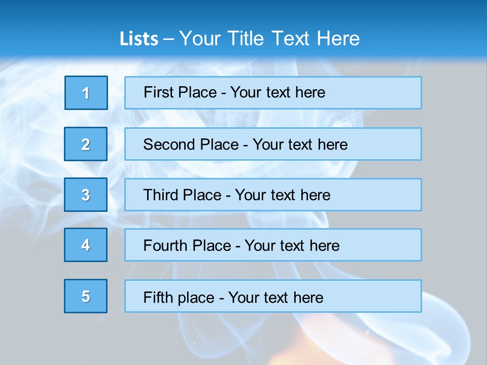 Danger Light Concept PowerPoint Template