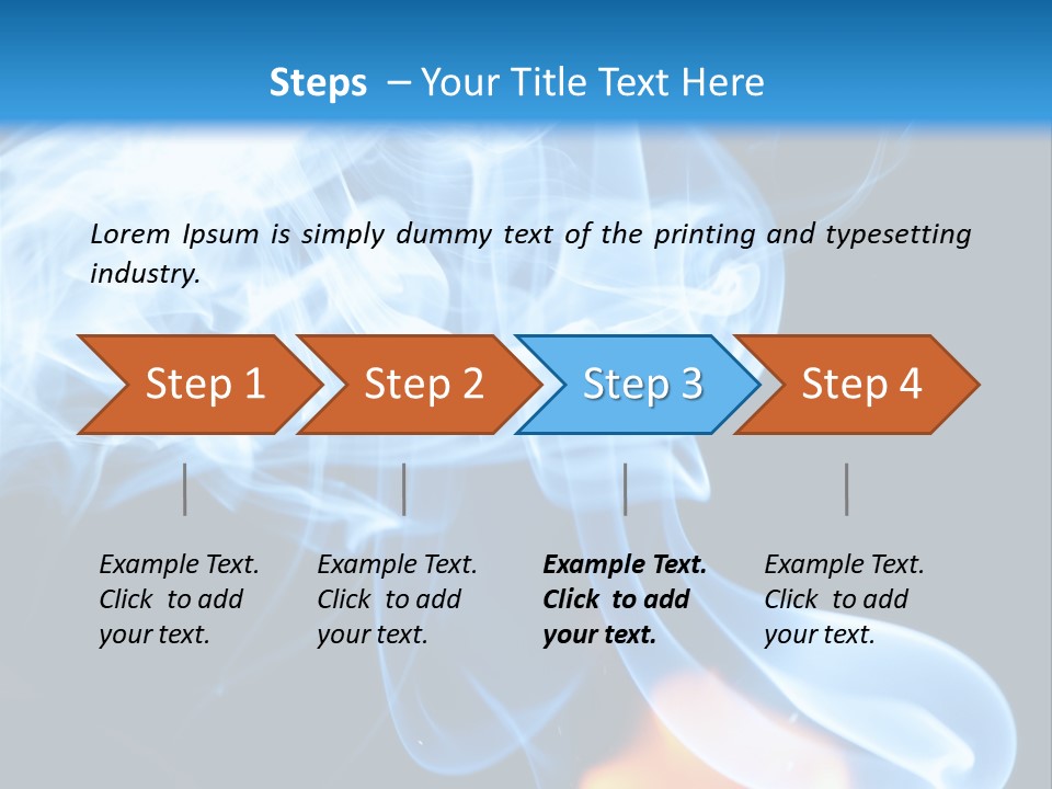 Danger Light Concept PowerPoint Template