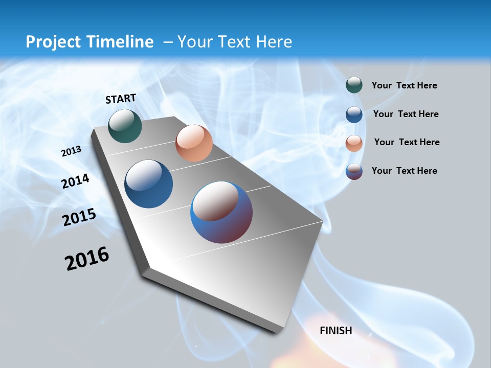 Danger Light Concept PowerPoint Template