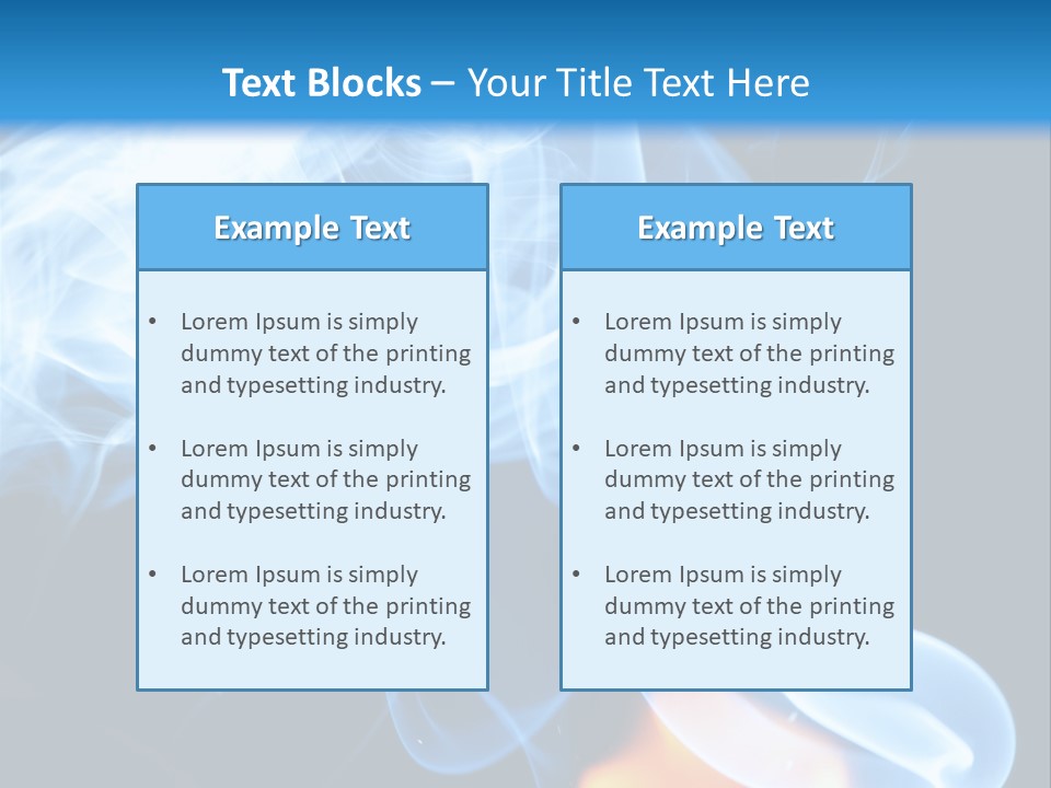 Danger Light Concept PowerPoint Template