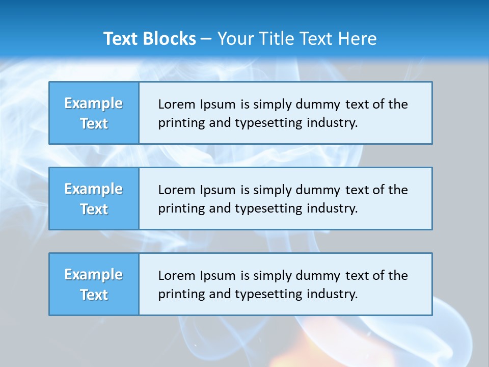Danger Light Concept PowerPoint Template