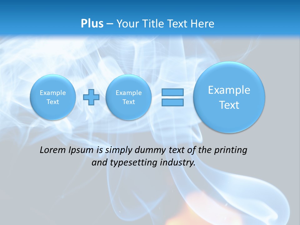 Danger Light Concept PowerPoint Template