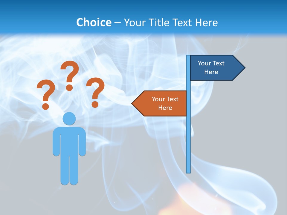 Danger Light Concept PowerPoint Template