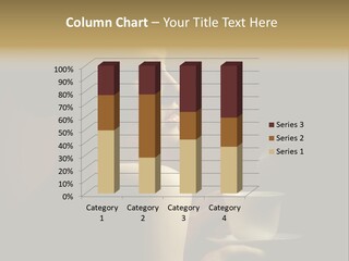 Enjoyment Mug Sensuality PowerPoint Template