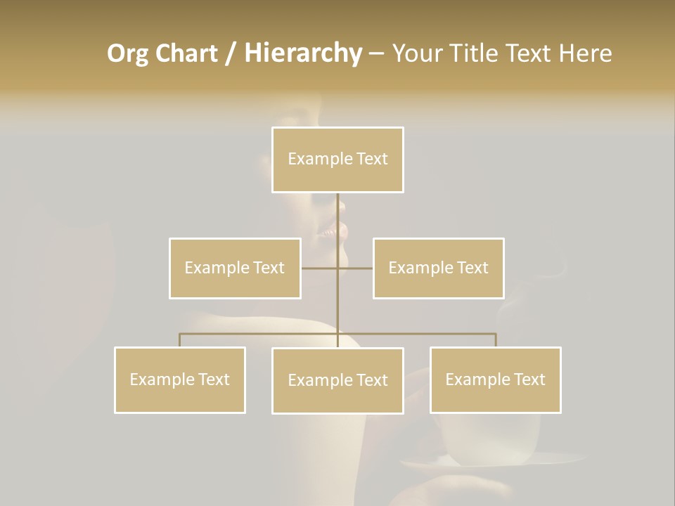 Enjoyment Mug Sensuality PowerPoint Template