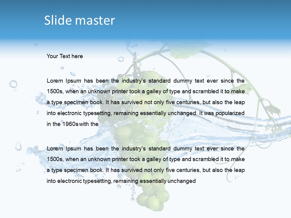 Rod Background Branch PowerPoint Template