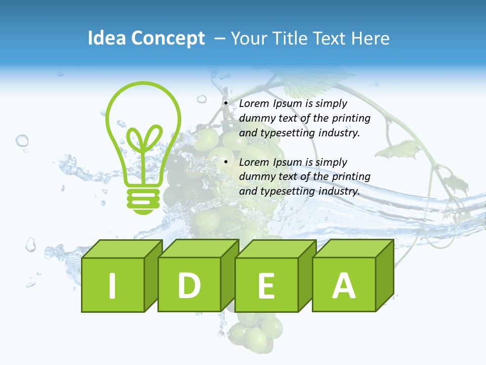Rod Background Branch PowerPoint Template