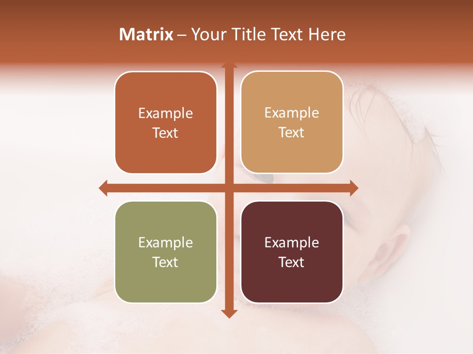 Toddler Boy Portrait PowerPoint Template