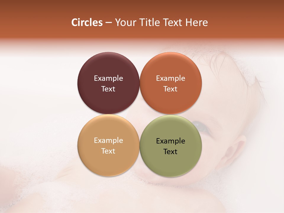 Toddler Boy Portrait PowerPoint Template