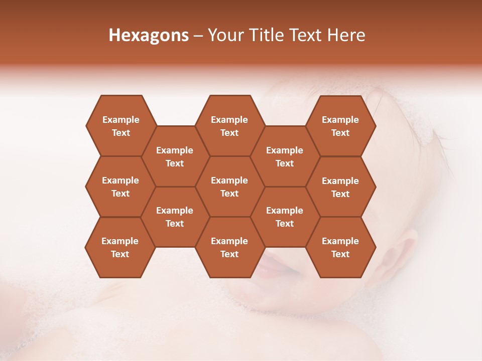 Toddler Boy Portrait PowerPoint Template