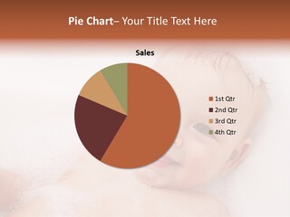 Toddler Boy Portrait PowerPoint Template