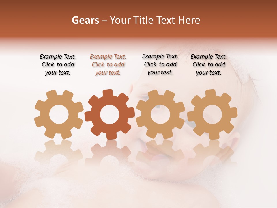 Toddler Boy Portrait PowerPoint Template