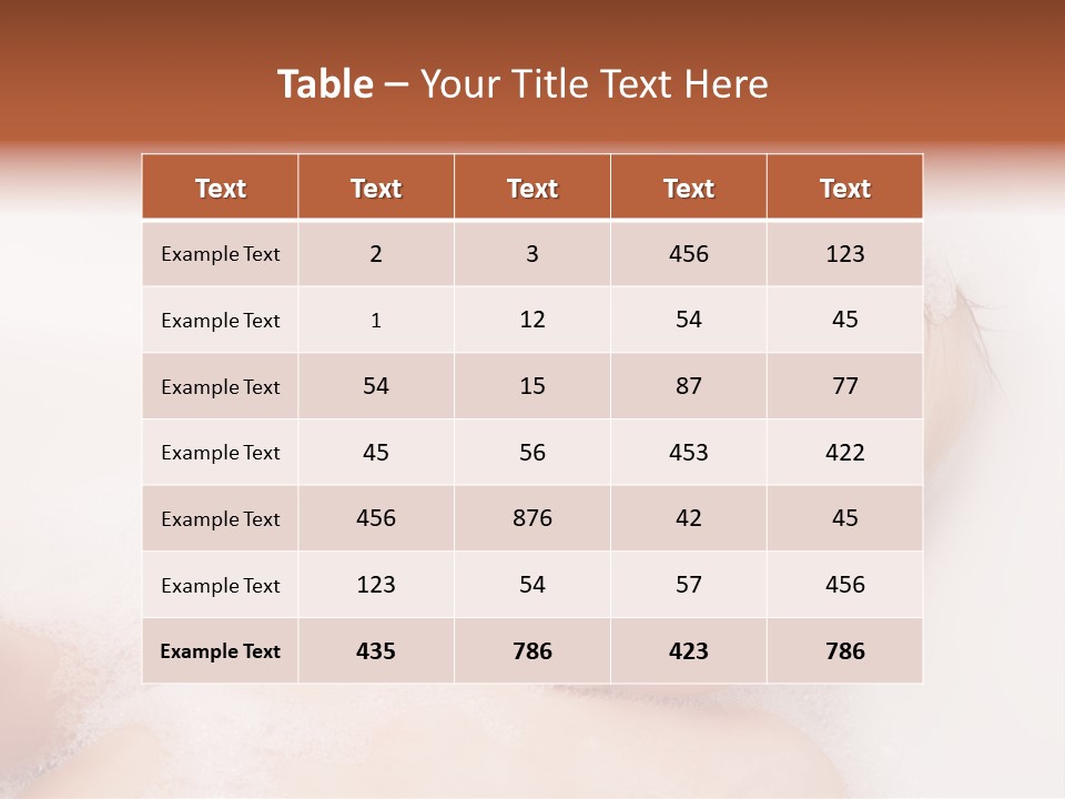 Toddler Boy Portrait PowerPoint Template