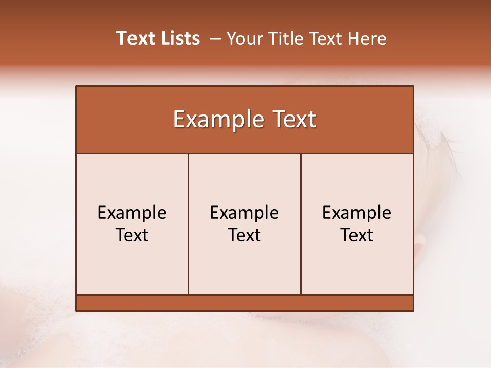 Toddler Boy Portrait PowerPoint Template