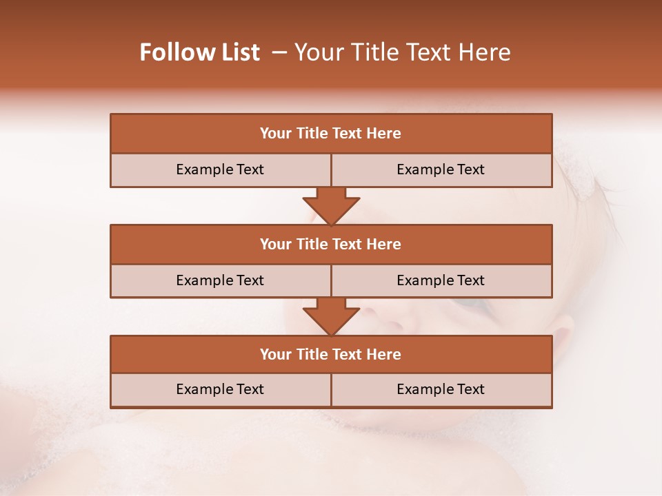 Toddler Boy Portrait PowerPoint Template