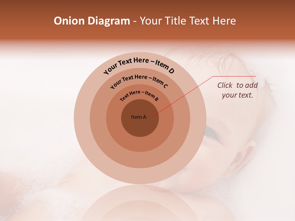 Toddler Boy Portrait PowerPoint Template