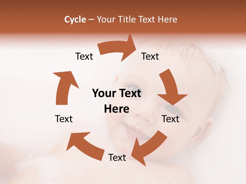 Toddler Boy Portrait PowerPoint Template