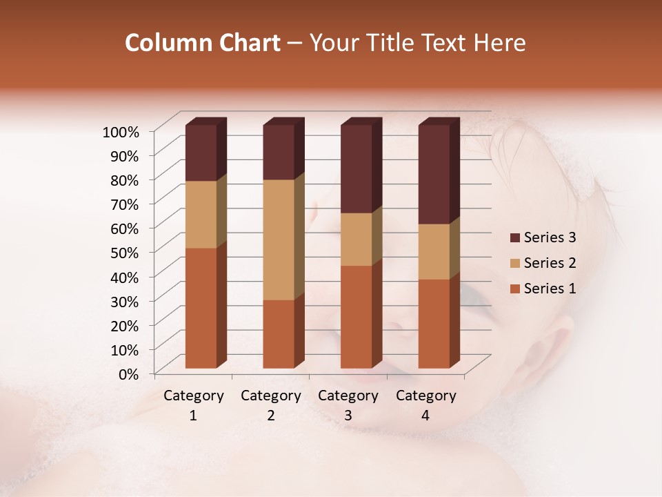 Toddler Boy Portrait PowerPoint Template