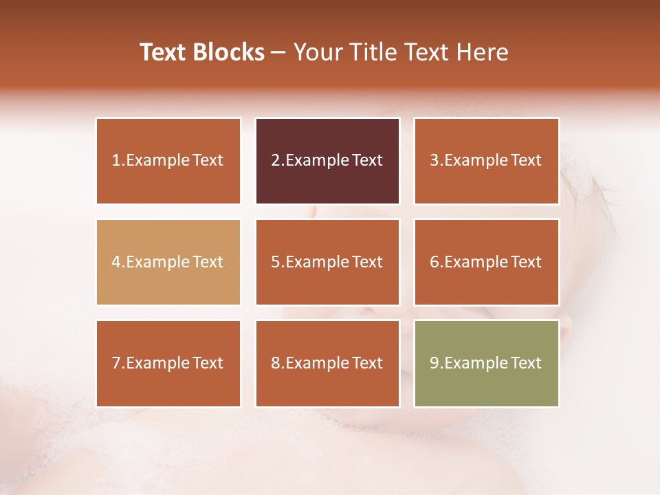 Toddler Boy Portrait PowerPoint Template