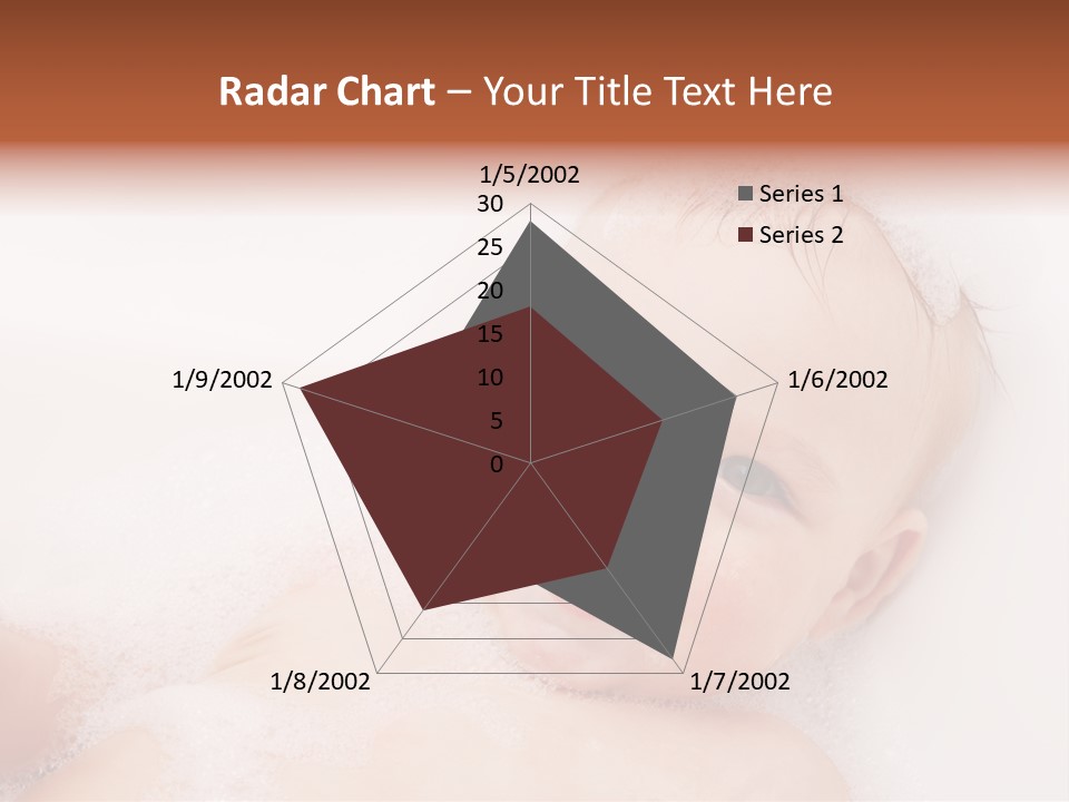 Toddler Boy Portrait PowerPoint Template