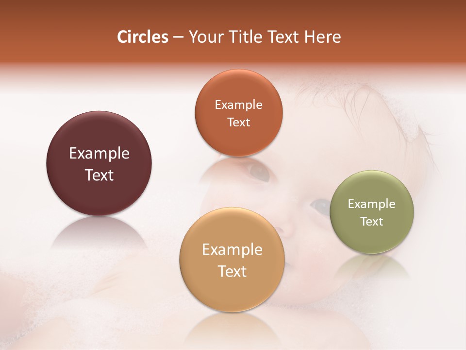 Toddler Boy Portrait PowerPoint Template