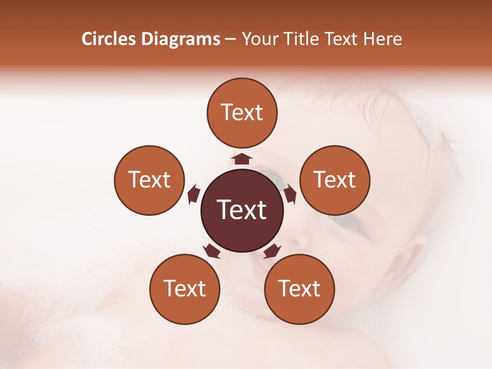 Toddler Boy Portrait PowerPoint Template