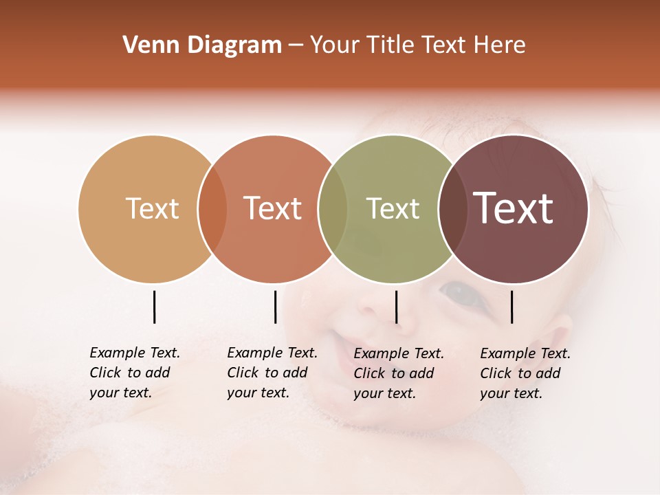 Toddler Boy Portrait PowerPoint Template