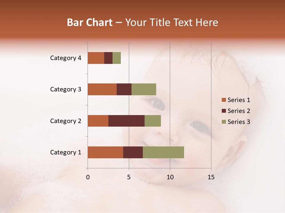 Toddler Boy Portrait PowerPoint Template