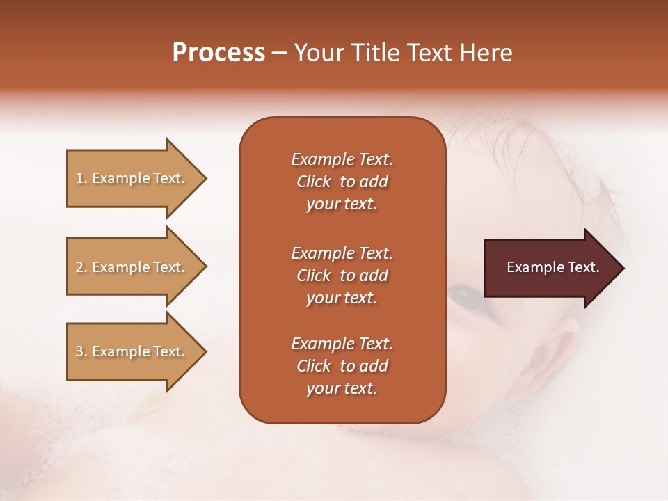 Toddler Boy Portrait PowerPoint Template