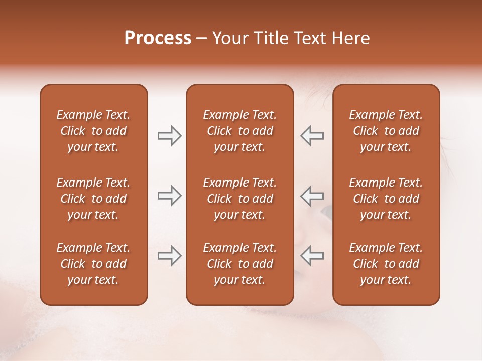 Toddler Boy Portrait PowerPoint Template