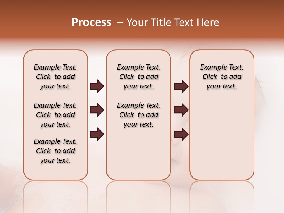 Toddler Boy Portrait PowerPoint Template