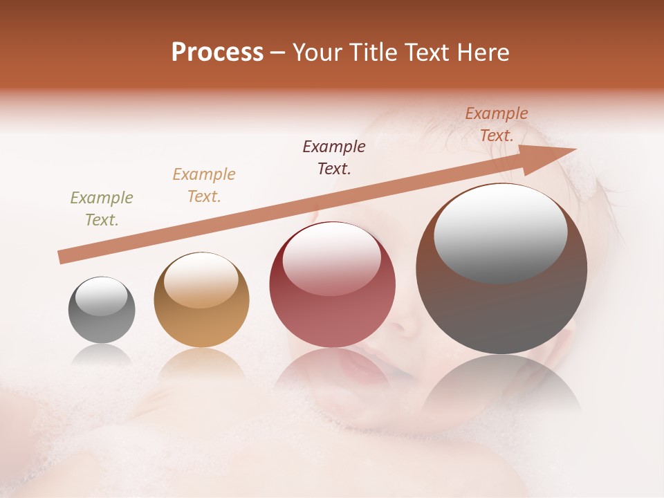 Toddler Boy Portrait PowerPoint Template