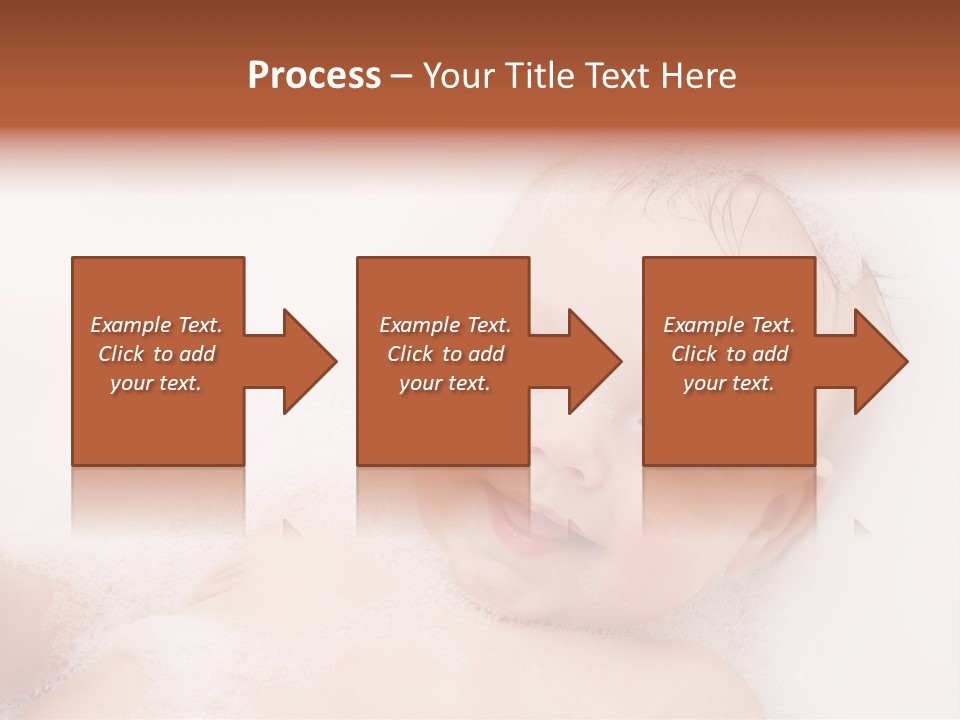 Toddler Boy Portrait PowerPoint Template