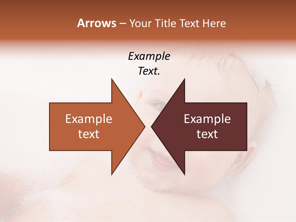 Toddler Boy Portrait PowerPoint Template