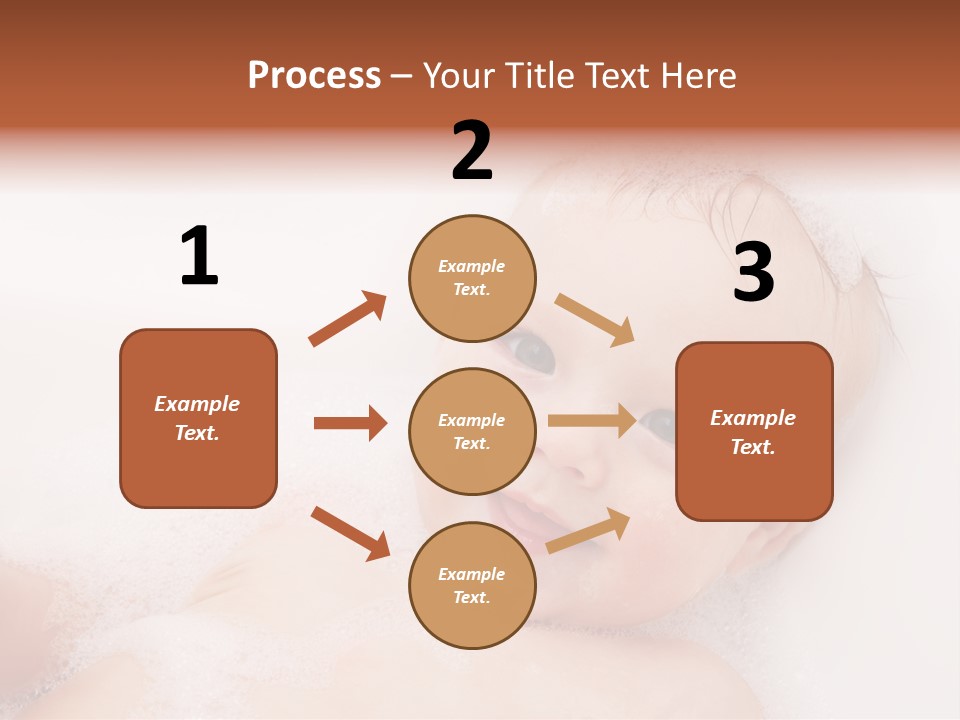 Toddler Boy Portrait PowerPoint Template