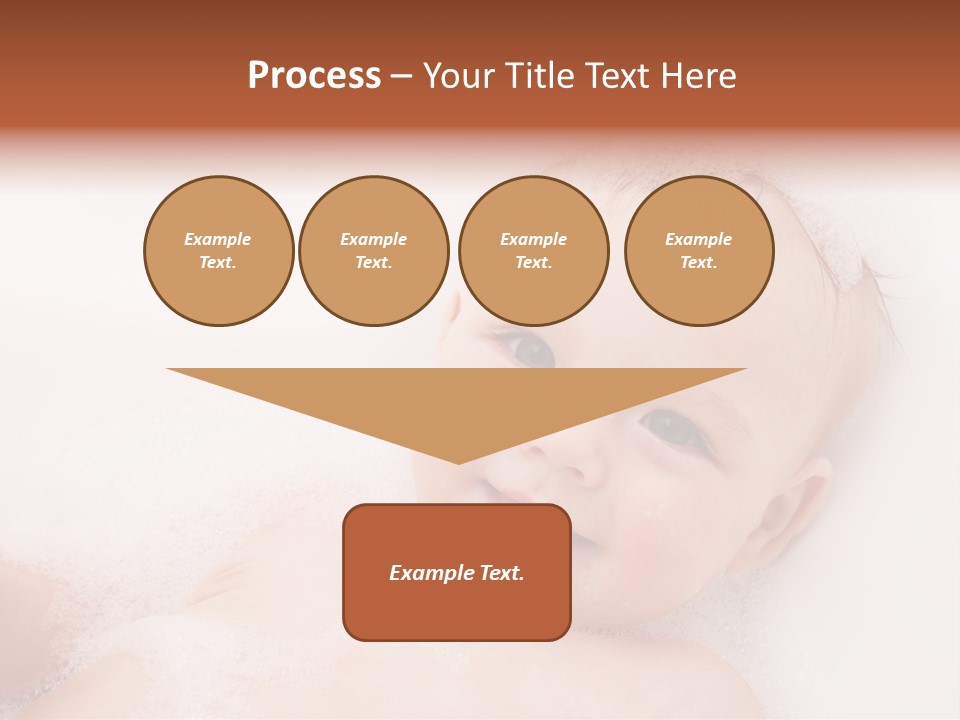 Toddler Boy Portrait PowerPoint Template