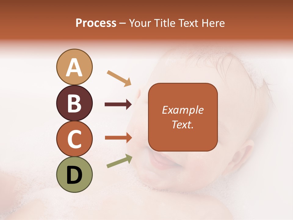 Toddler Boy Portrait PowerPoint Template