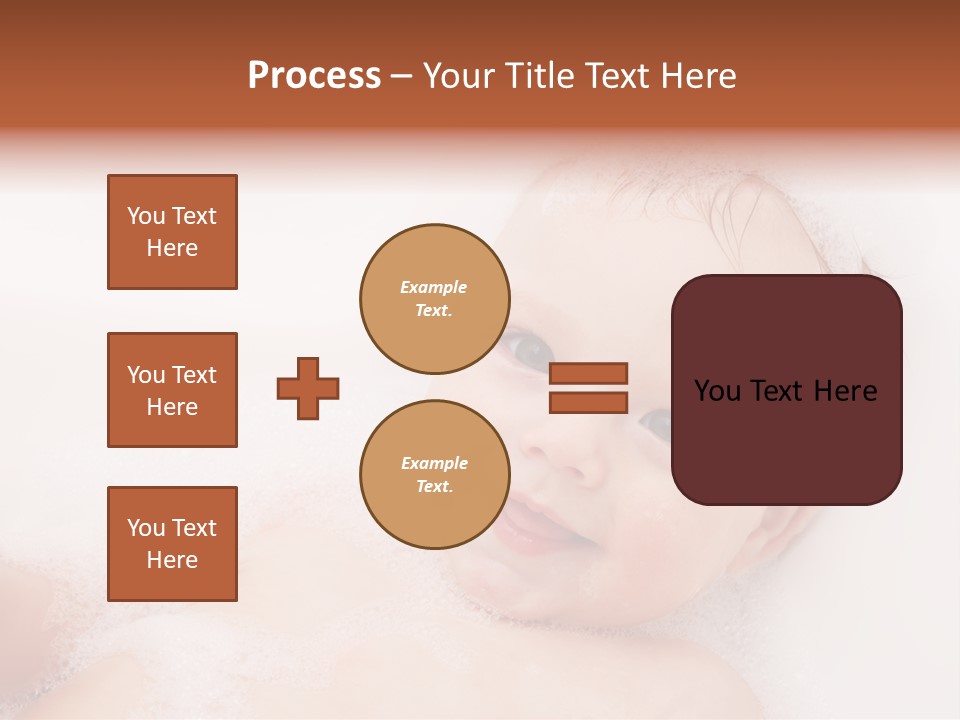 Toddler Boy Portrait PowerPoint Template