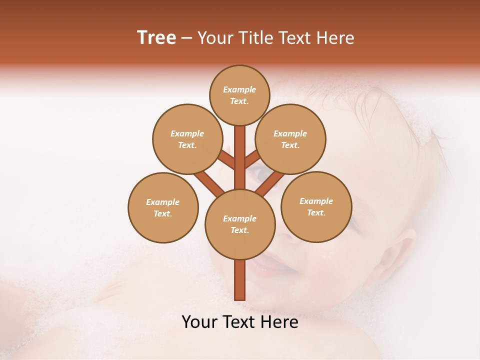 Toddler Boy Portrait PowerPoint Template