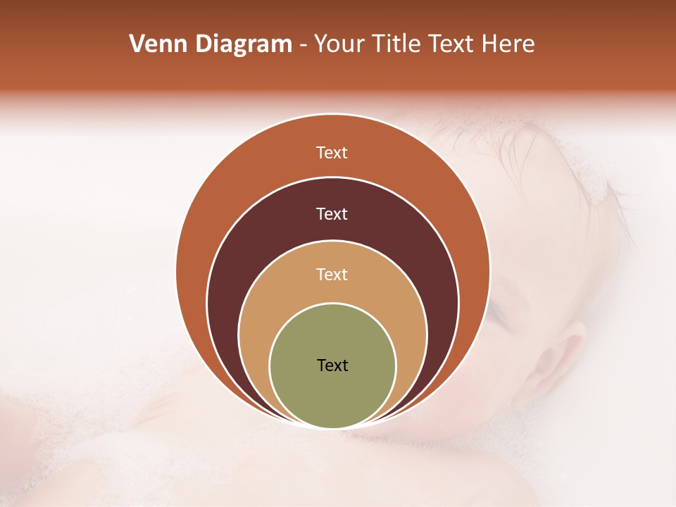 Toddler Boy Portrait PowerPoint Template