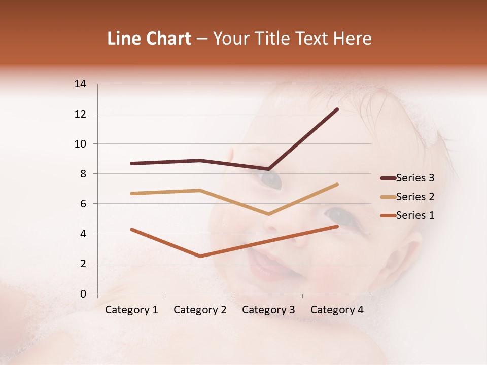 Toddler Boy Portrait PowerPoint Template