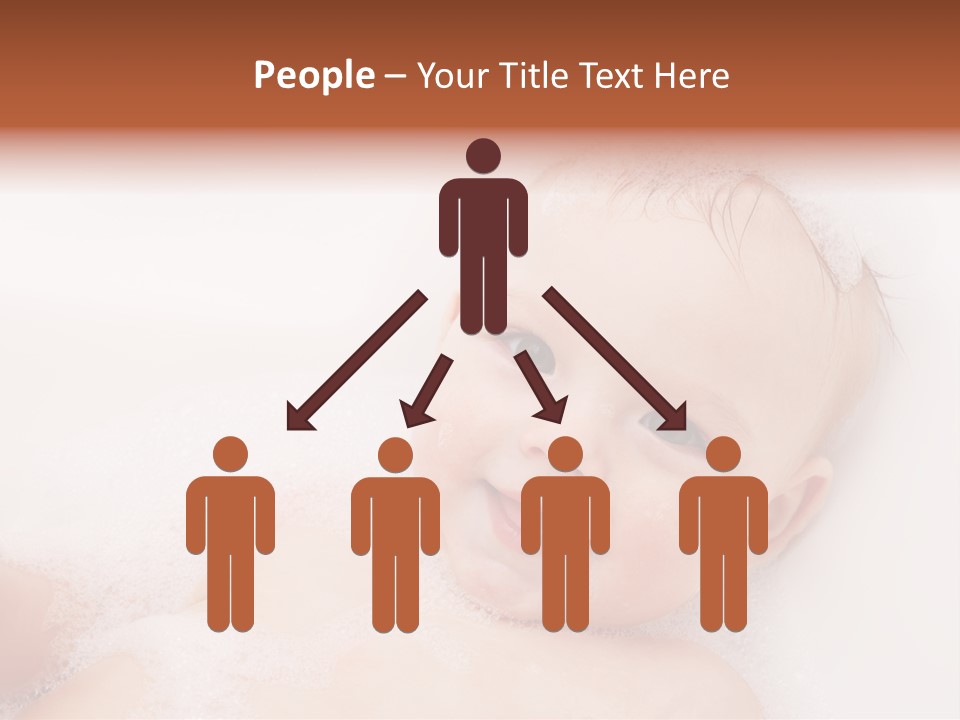 Toddler Boy Portrait PowerPoint Template