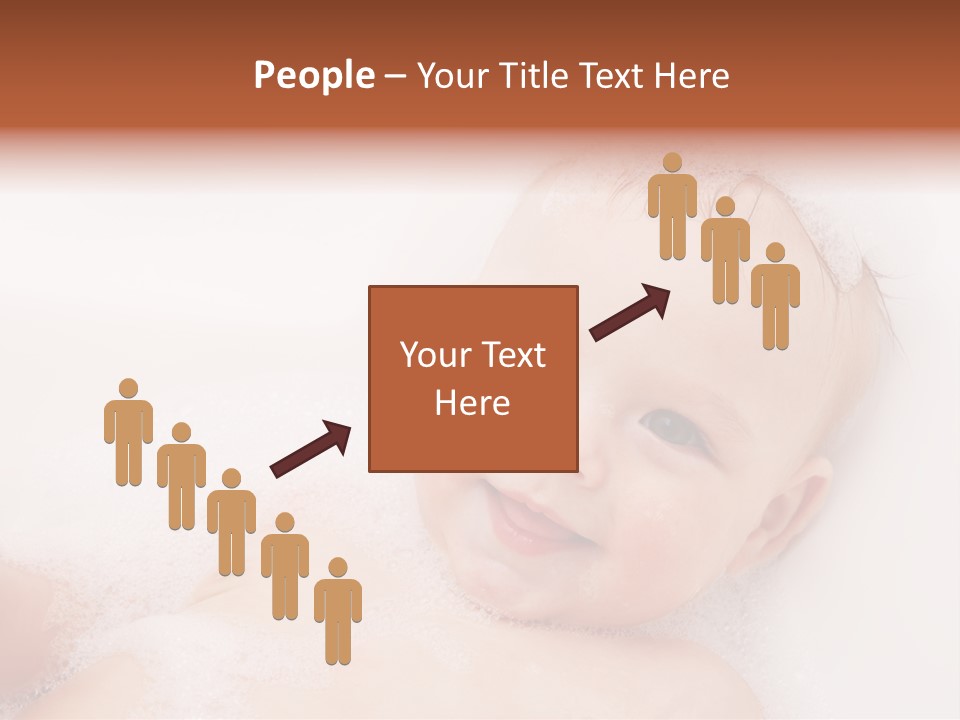 Toddler Boy Portrait PowerPoint Template