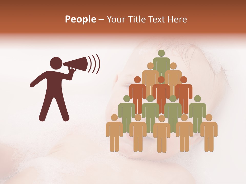 Toddler Boy Portrait PowerPoint Template