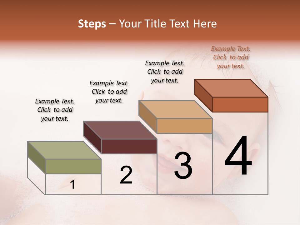 Toddler Boy Portrait PowerPoint Template