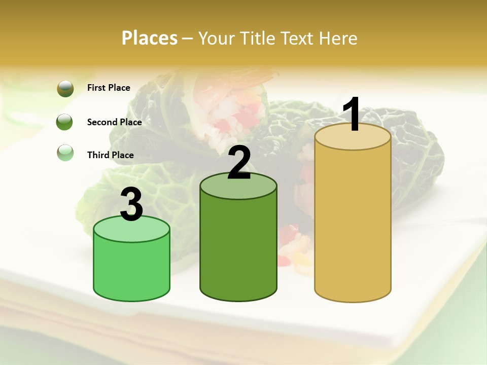 Closeup Filled Cooked PowerPoint Template