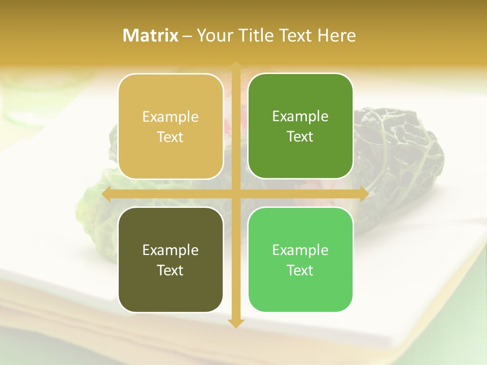 Closeup Filled Cooked PowerPoint Template