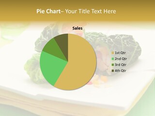 Closeup Filled Cooked PowerPoint Template